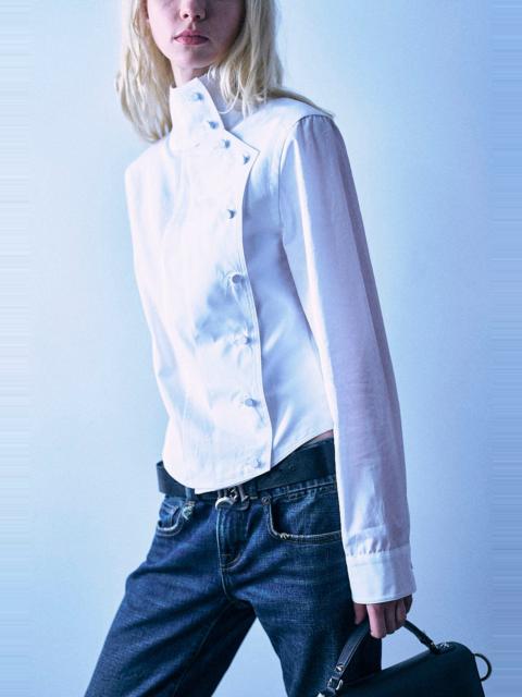 R13 Asymmetrical Front Shirt