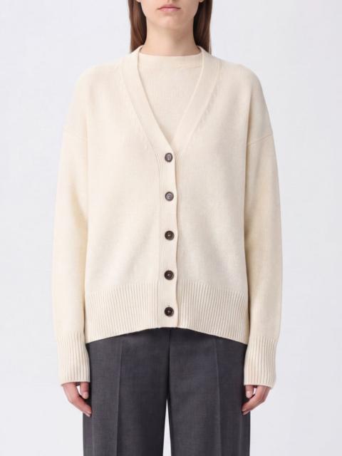 Jil Sander JIL SANDER Pure Cashmere V-Neck Button-Up Cardigan