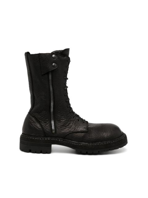 Guidi x Stylezeitgeist combat laced boots