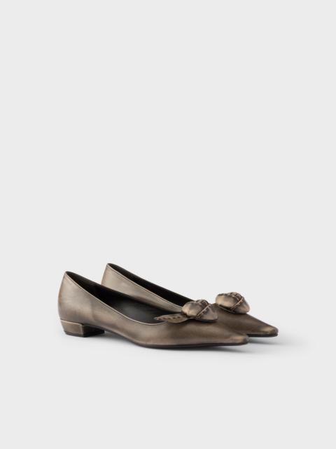 Prada Leather ballerinas