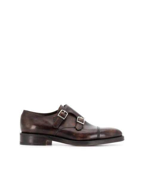 John Lobb buckle monk shoes
