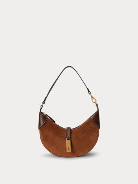 Polo Ralph Lauren Polo ID Suede Mini Shoulder Bag