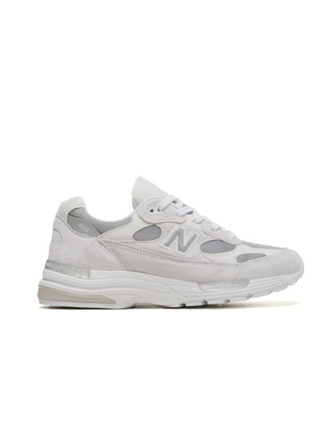 New Balance 새로운 밸런스 992 화이트 실버 Nimbus Cloud