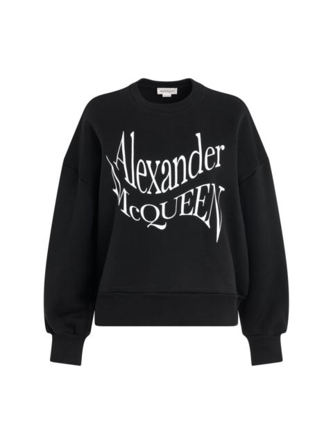 Alexander McQueen logo sweatshirt