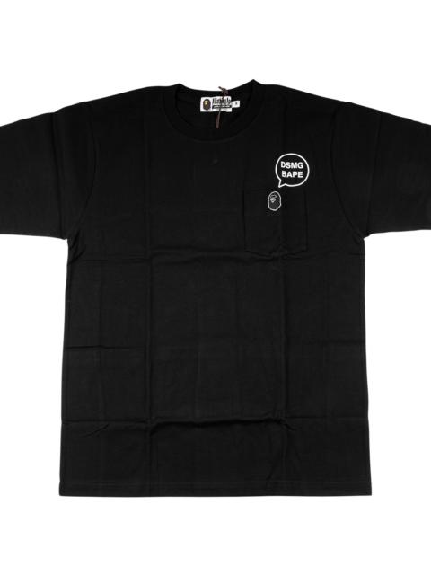 A BATHING APE® DSM Ginza Pocket tee "Black" 1L22 109 003 BLK