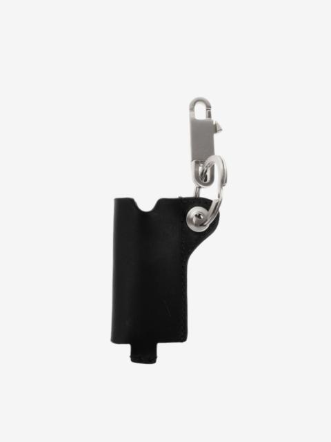 Rick Owens leather lighter case