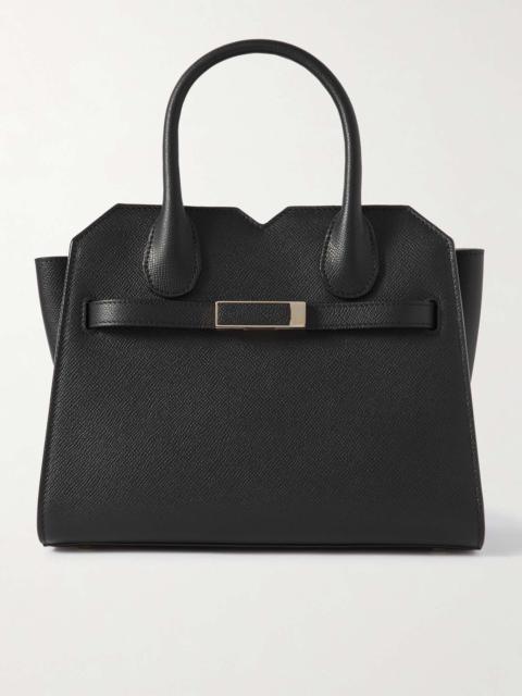 Milano mini textured-leather tote