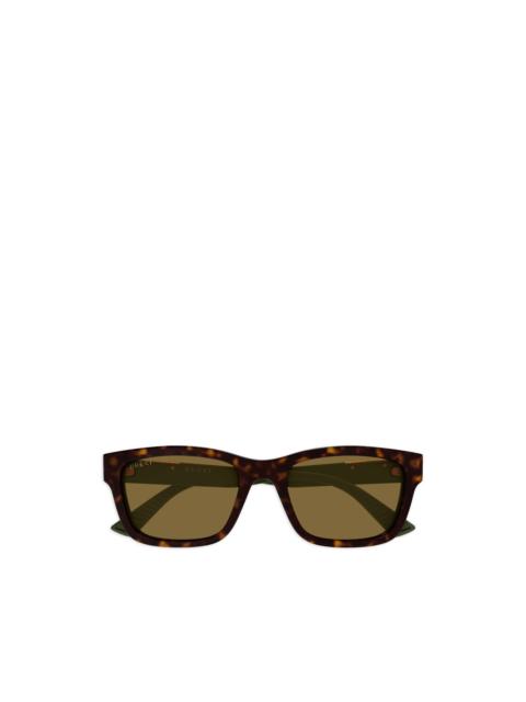 GUCCI rectangle-frame sunglasses