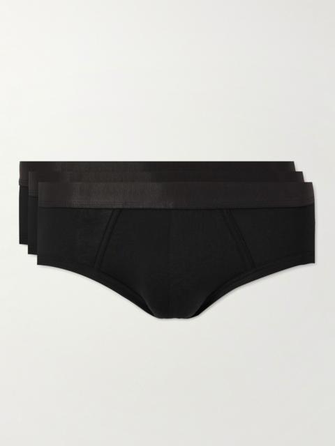 CDLP Three-Pack Stretch-Lyocell Briefs