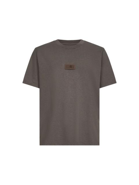 MM6 Maison Margiela numbers-motif cotton T-shirt