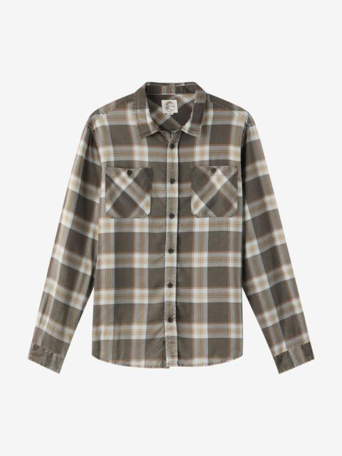 O'Neill O'Riginals Printed Flannel Long Sleeve Shirt