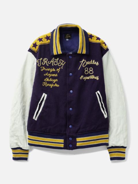 NEEDLES LETTERED JACKET