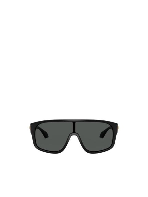 VERSACE Medusa rectangular-frame sunglasses
