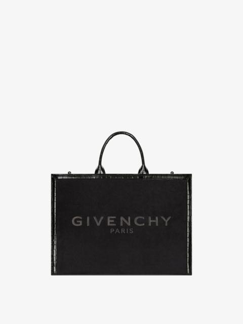 Givenchy MEDIUM G-TOTE SHOPPING BAG IN SUEDE