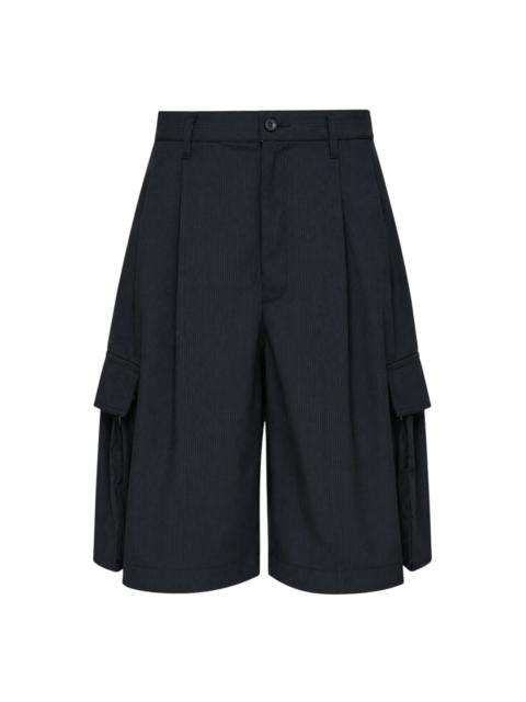 Comme des Garçons SHIRT Pinstripe Cargo Shorts
