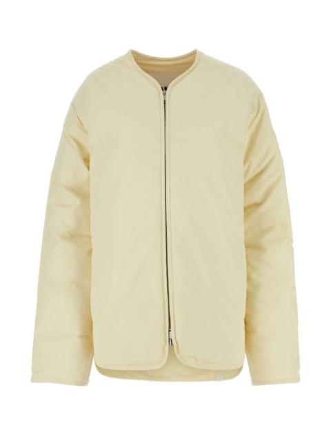 Jil Sander Cream polyester down jacket