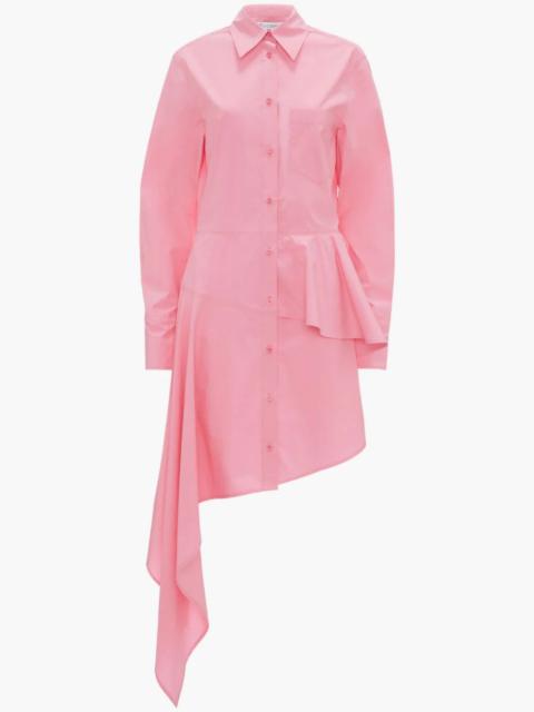JW Anderson ASYMMETRIC PEPLUM SHIRT DRESS