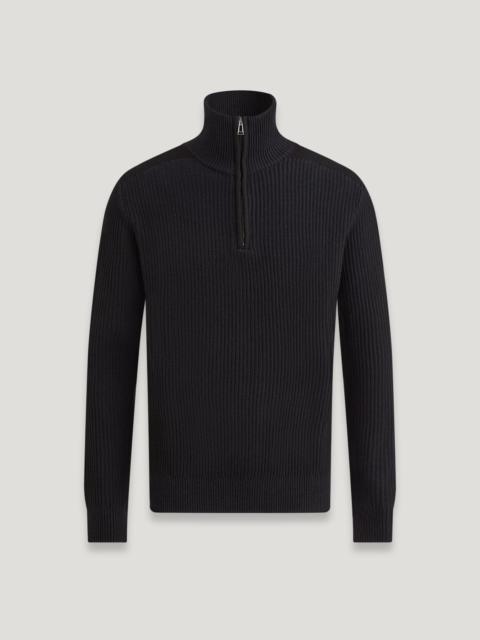 Belstaff STANLEY QUARTER ZIP JUMPER