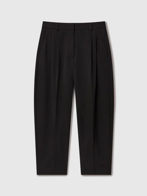 Stella McCartney Pleated High-Rise Wool Pants