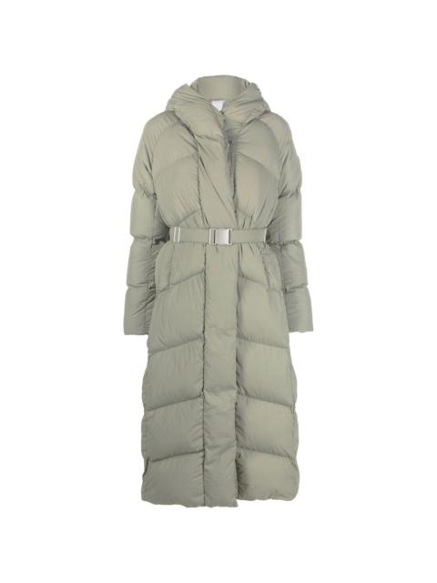 Marlow belted puffer coat