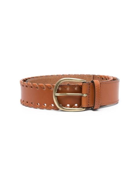 Isabel Marant woven-edge buckle belt