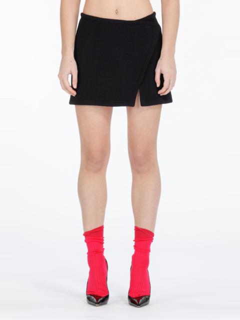 N°21 WRAP MINI SKIRT