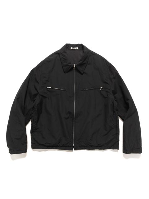 AURALEE High Count Wool Poplin Blouson Black