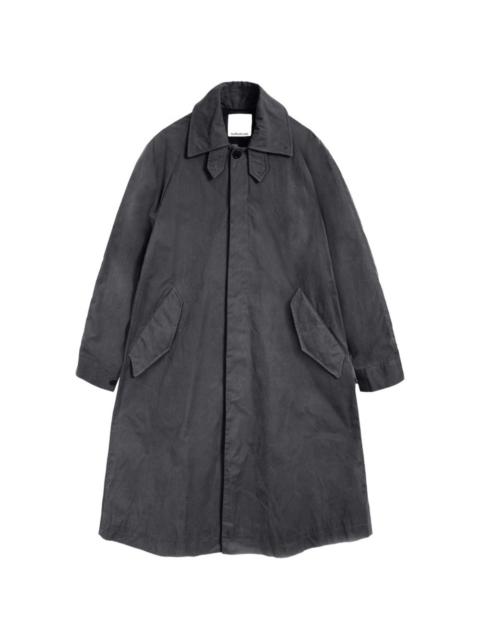 YMC Runner button trench coat