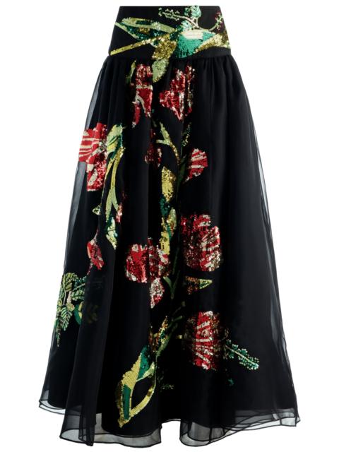 Alice + Olivia ORIANA EMBELLISHED GOWN SKIRT