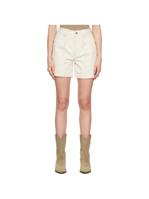 Isabel Marant Étoile Off-White Eveja Shorts