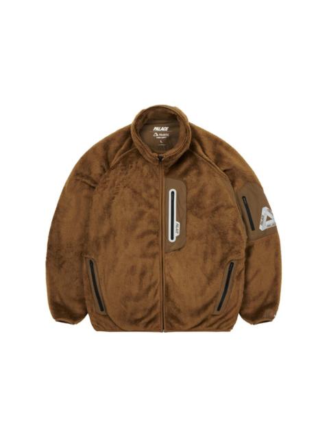 PALACE Palace Polartec High Loft Track Jacket Brown