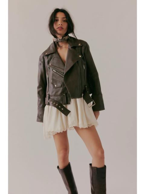 FREE PEOPLE We The Free Mina Leather Jacket