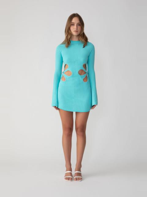 SAU LEE DALLAS KNIT MINI DRESS