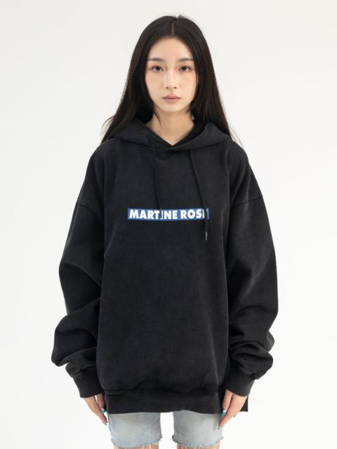Martine Rose BLACK PIGMENT / BLOW YOUR MIND CLASSIC HOODIE