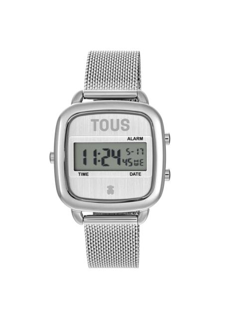 TOUS D-Logo New Digital watch with steel strap