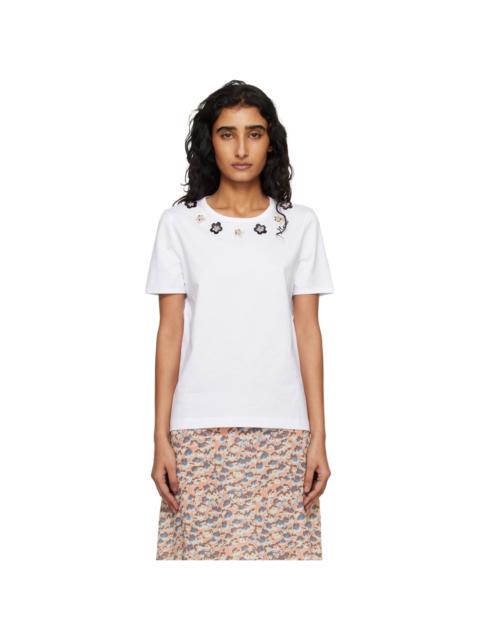 Marni White Cotton Jersey T-shirt