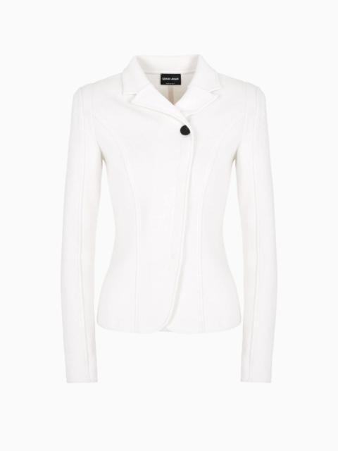 GIORGIO ARMANI Single-breasted jacket in cashmere