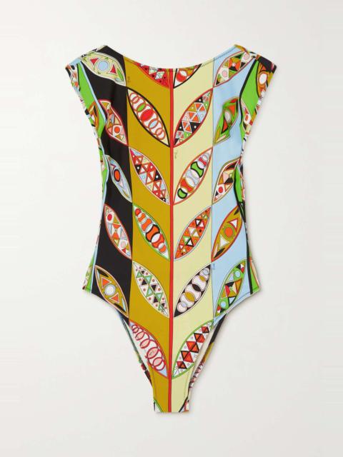 Girandole printed swimsuit