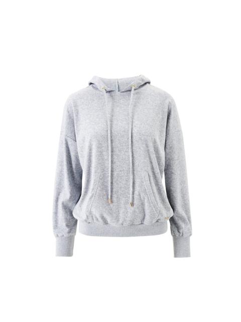 MELISSA ODABASH NORA GREY HOODIE