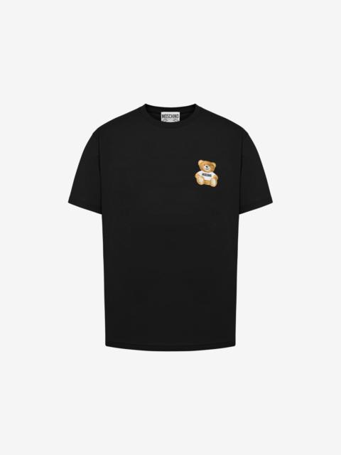 Tシャツ・カットソー Moschino MOSCHINO TEDDY BEAR ORGANIC JERSEY T-SHIRT Organic Jersey T-shirt Moschino Teddy Bear | Moschino
