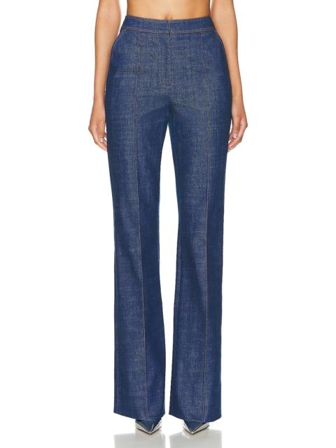 LaQuan Smith High Waisted Wide Leg