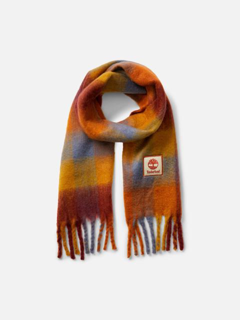 Timberland Women's Brushed Multi Check Scarf