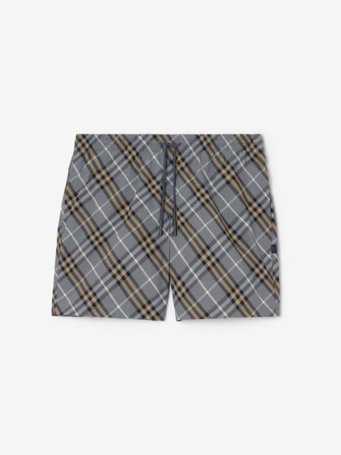 Burberry Check Swim Shorts