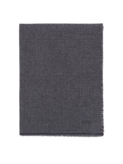Brioni Black Cashmere Scarf