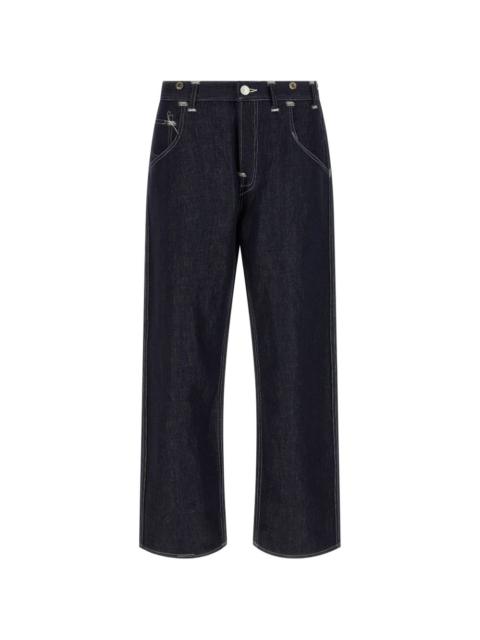 Junya Watanabe MAN x Levis contrast-stitch straight-leg jeans