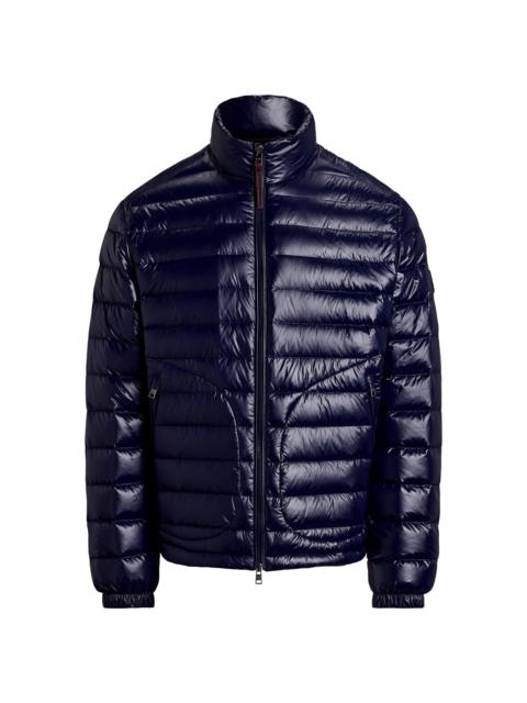 Polo Ralph Lauren Men's Glossy Quilted Down Zip-Up Jacket - Collection Navy Glossy