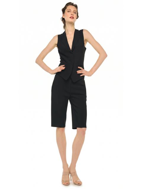 NORMA KAMALI FLAT FRONT BERMUDA SHORT