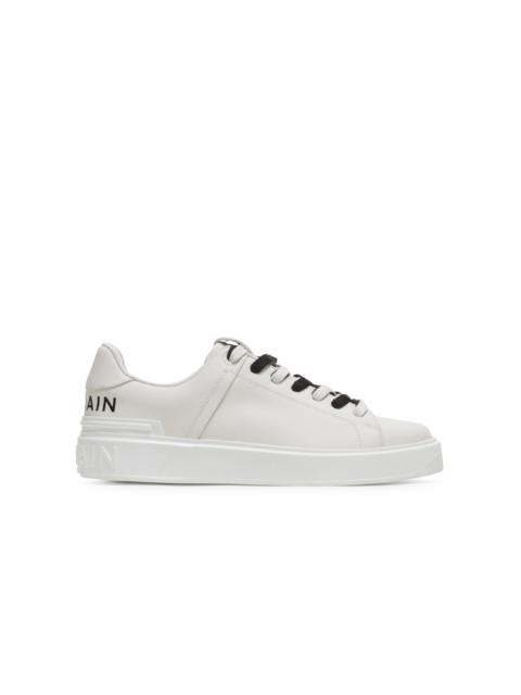 Balmain B-Court smooth leather trainers