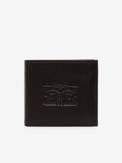 Levi's logo-debossed bifold wallet