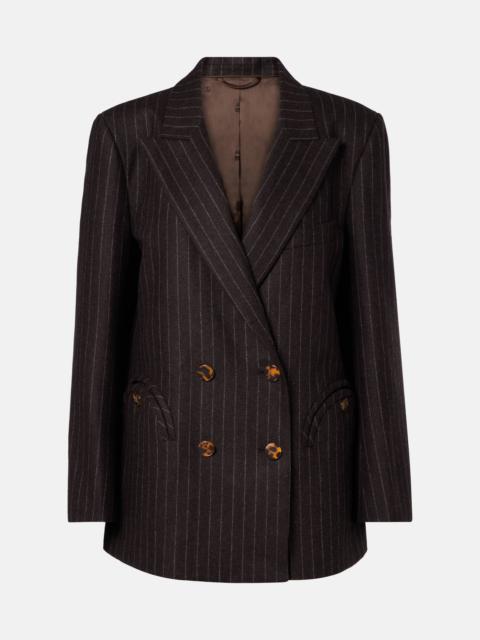 BLAZÉ MILANO Everynight wool and cashmere blazer